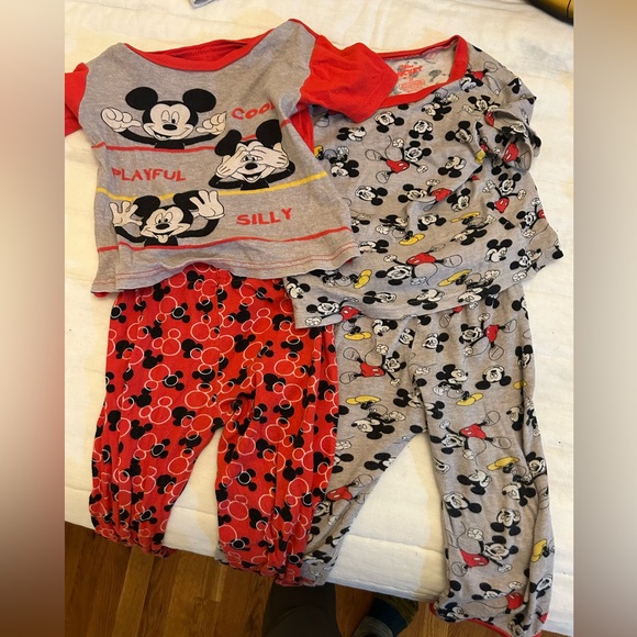 3T Mickey Mouse PJ Bundle - Picture 1 of 1